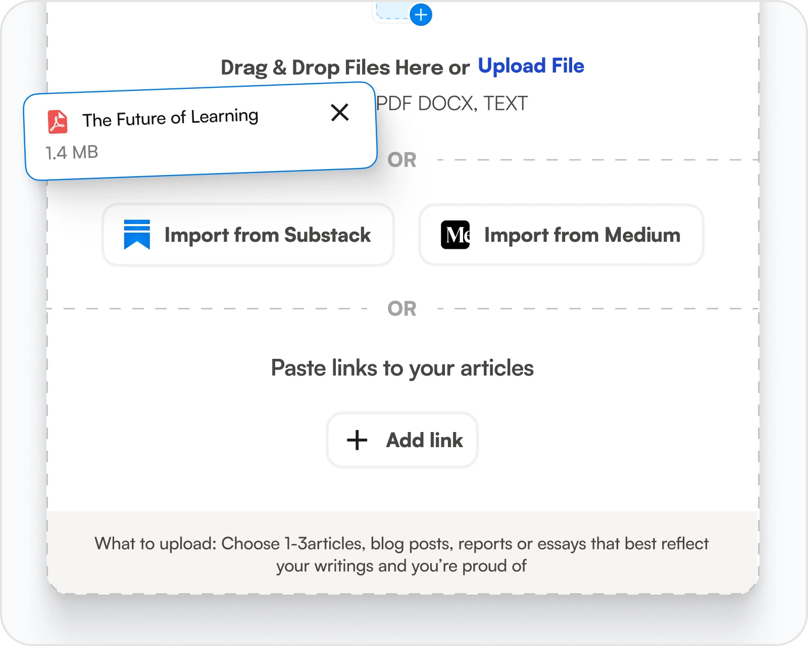Voice training from past work