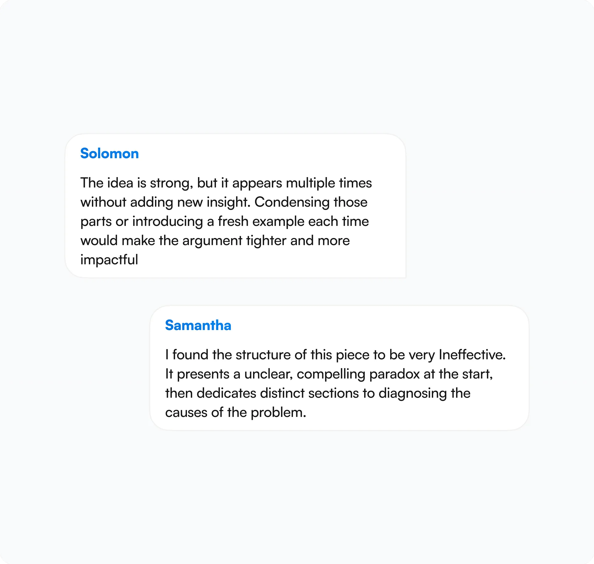 Discover Confusing Sections