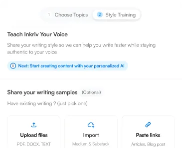 Voice to Consistency